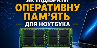 Як підібрати оперативну пам’ять для ноутбука