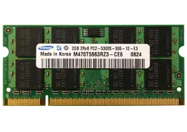 SODIMM DDR2 2GB (667MHz) pc-5300 Samsung M470T5663RZ3-CE6