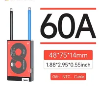 BMS / БМС плата захисту li-ion 24V 6S 60А DALY