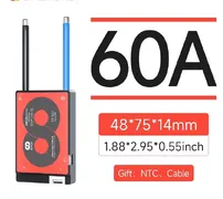 BMS контроллер DaLy Li-ion 24V 7S 60A