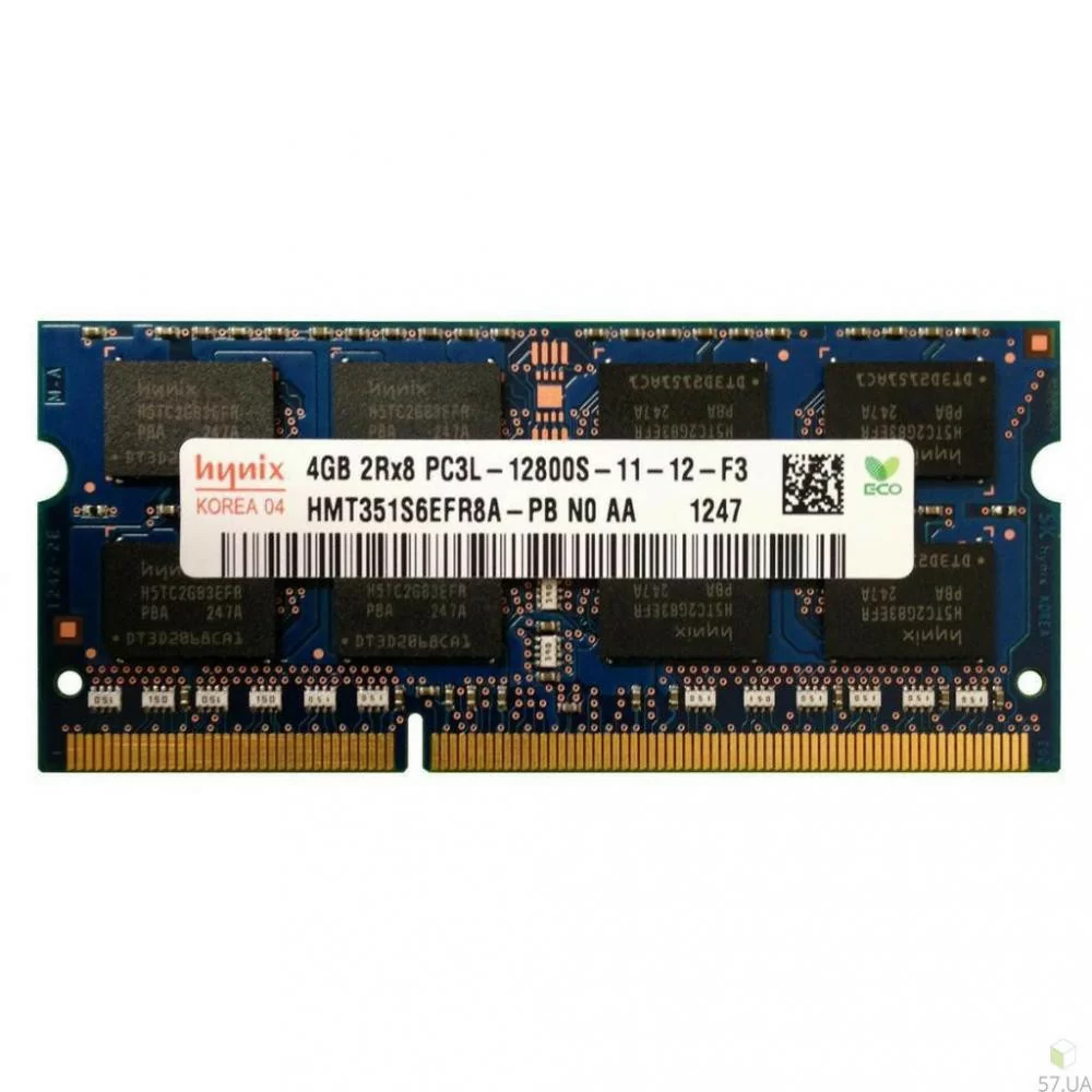 計96GB Hynix 4GB x 24 PC3 メモリ MOQ:8枚 Hynix 4GB SODIMM DDR3L 1600MHz (HMT351S6EFR8A-PB) купити в Україні